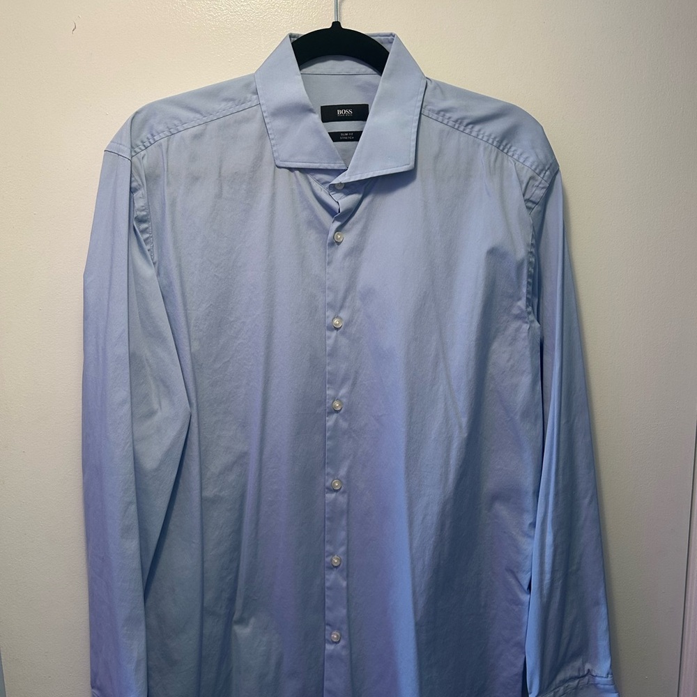 Lot of 9 Dress shirts and polos - Size L, 42/43